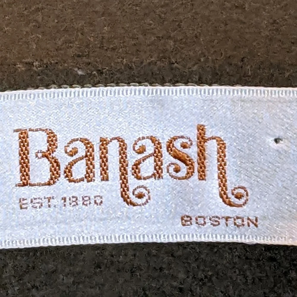 Vint. BANASH BOSTON Wide Brim Boho Floppy Hat - Picture 7 of 7